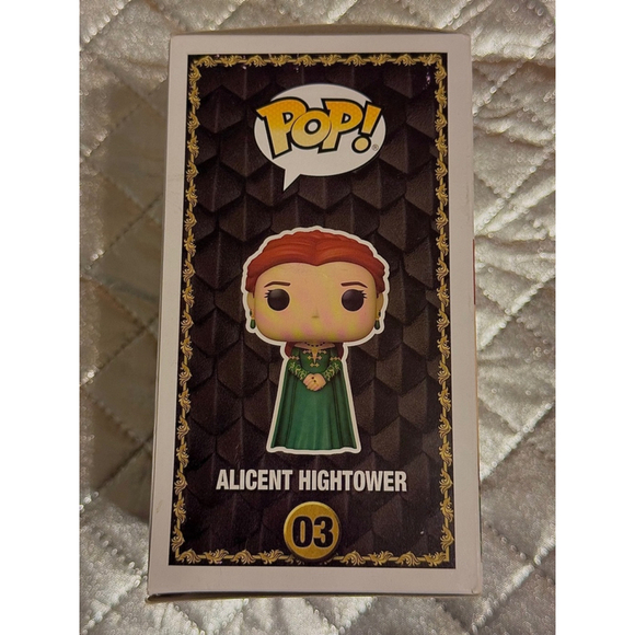 POP! Game of Thrones #03 Character Alicent Hightower Reselling for approx $18 - Picture 2 of 2